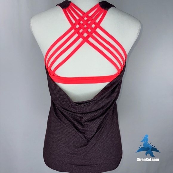 Lululemon - Heathered Black Cherry / Electric Coral - Picture 5 of 10